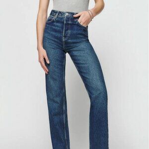 NEW Reformation High Rise Cynthia Straight Leg Jeans